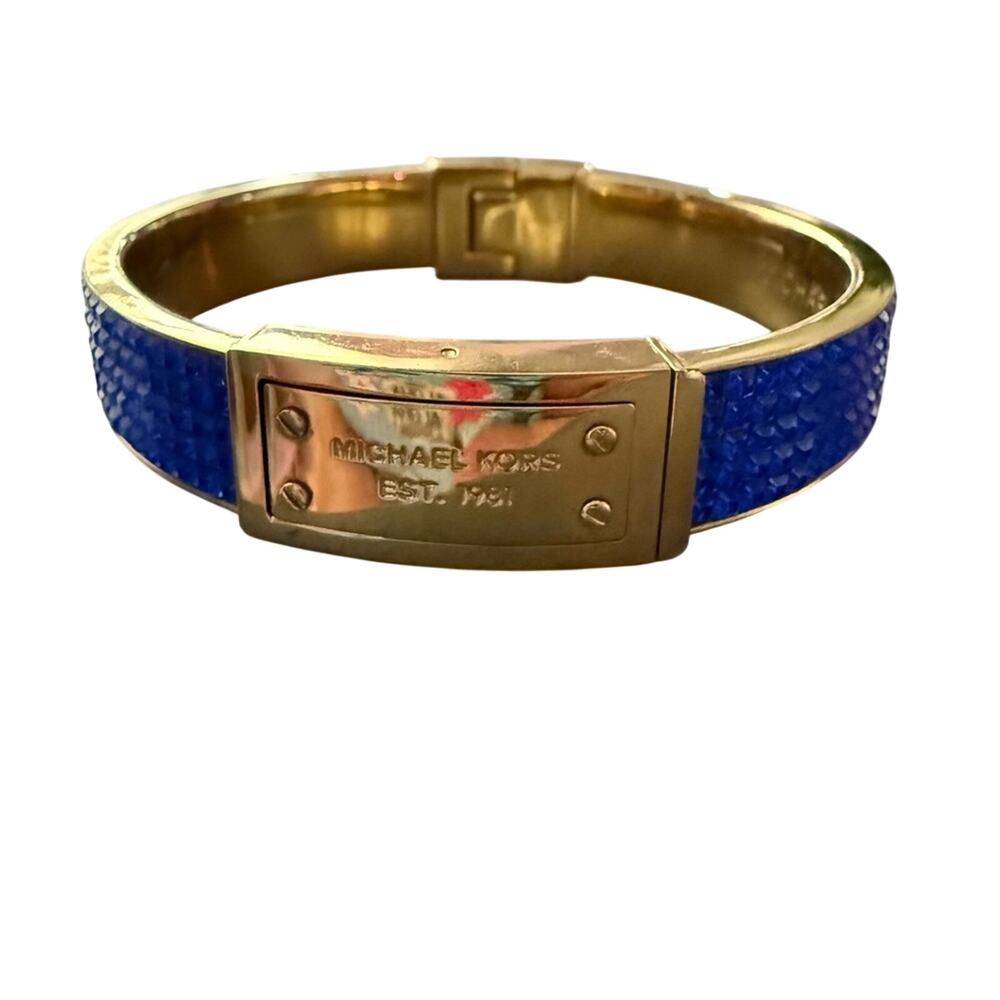 Michael Kors Gold Tone Bangle Bracelet